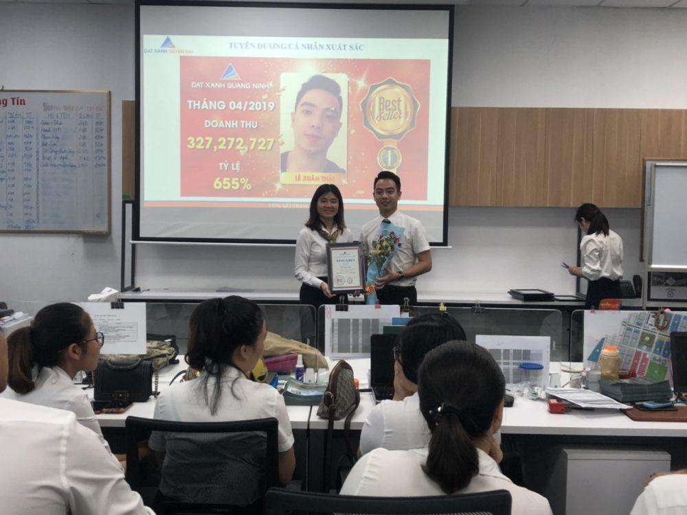 Lễ tổng kết hoạt động kinh doanh tháng 4/2019 tại Đất Xanh Duyên Hải