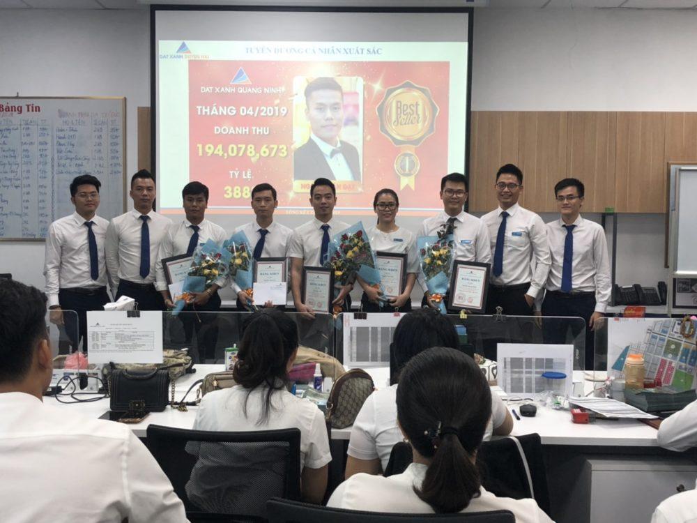 Lễ tổng kết hoạt động kinh doanh tháng 4/2019 tại Đất Xanh Duyên Hải