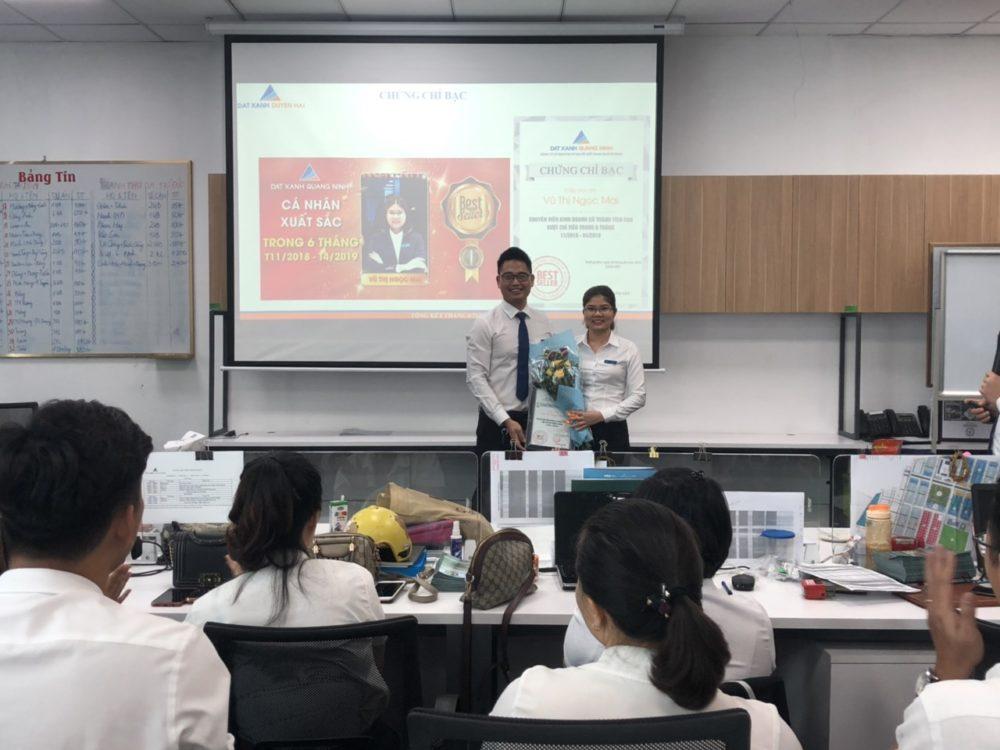 Lễ tổng kết hoạt động kinh doanh tháng 4/2019 tại Đất Xanh Duyên Hải
