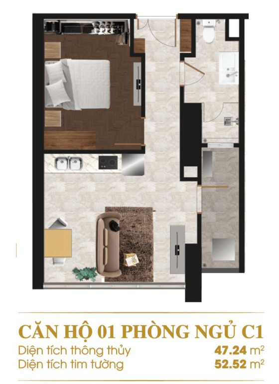 căn hộ 01 The Minato Residence