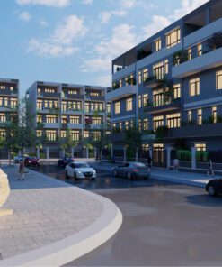 Cổng vào của dự án Green Park Hạ Long