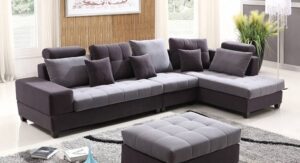 Mẹo sắp xếp phòng khách: Dùng sofa chữ L đang được ưa chuộng