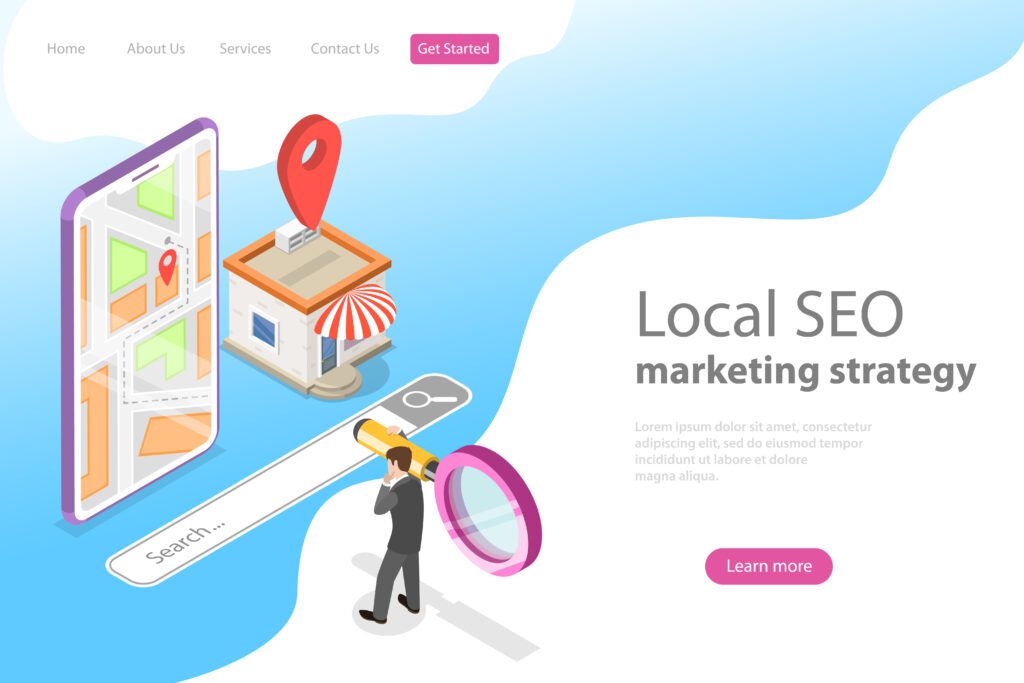 Content landing page, sale page