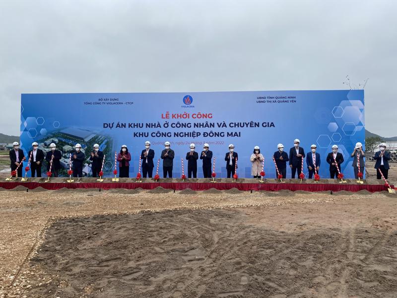 Khởi công dự án nhà ở công nhân khu công nghiệp Đông Mai