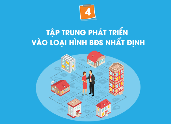 Tập trung phát triển loại hình bất động sản nhất định