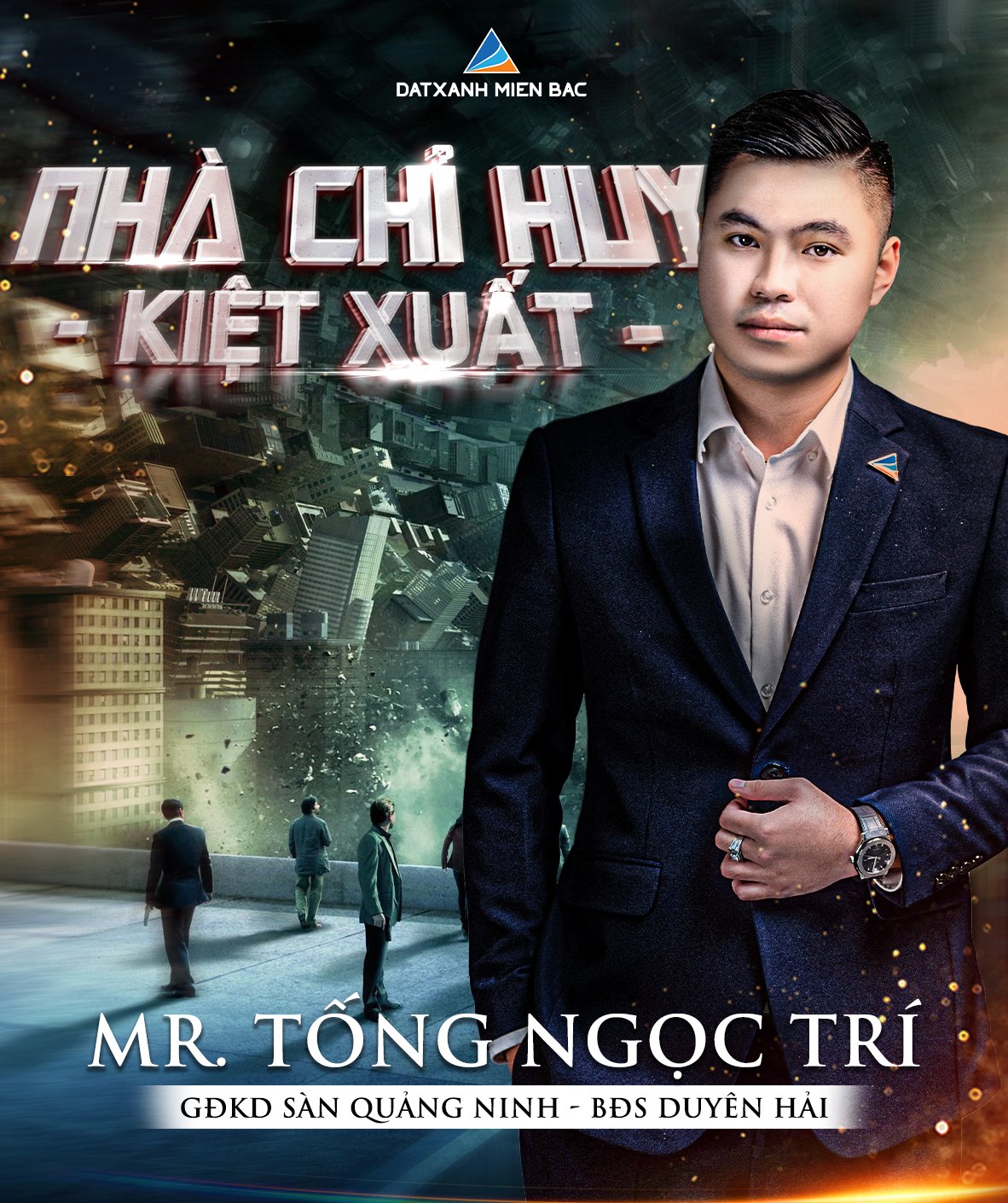 GIÁM ĐỐC KINH DOANH TỐNG NGỌC TRÍ – NHÀ CHỈ HUY KIỆT XUẤT BĐS DUYÊN HẢI