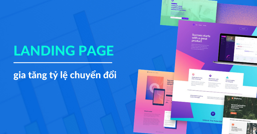 section landing page