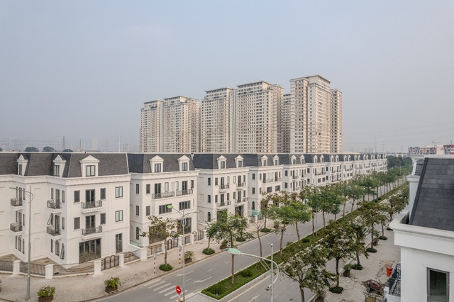 Biệt thự Solasta Mansion đã hoàn thiện hiện hữu, sẵn sàng bàn giao ngay cho gia chủ