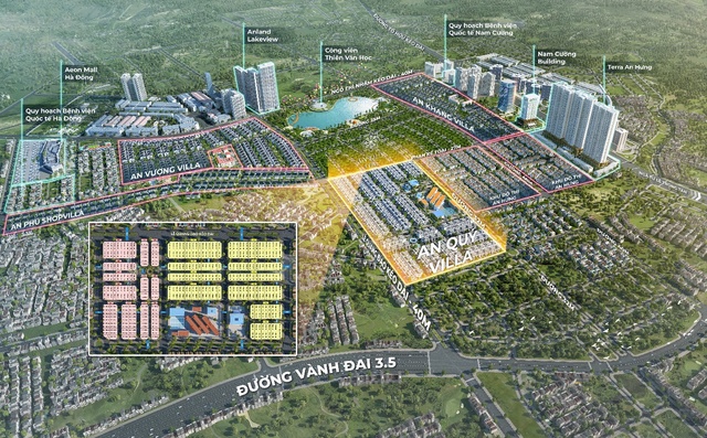 An Quý Villa được bao bọc bởi hệ thống tiện ích đẳng cấp bậc nhất khu vực