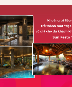 Onsen trị liệu - nâng chuẩn nghỉ dưỡng