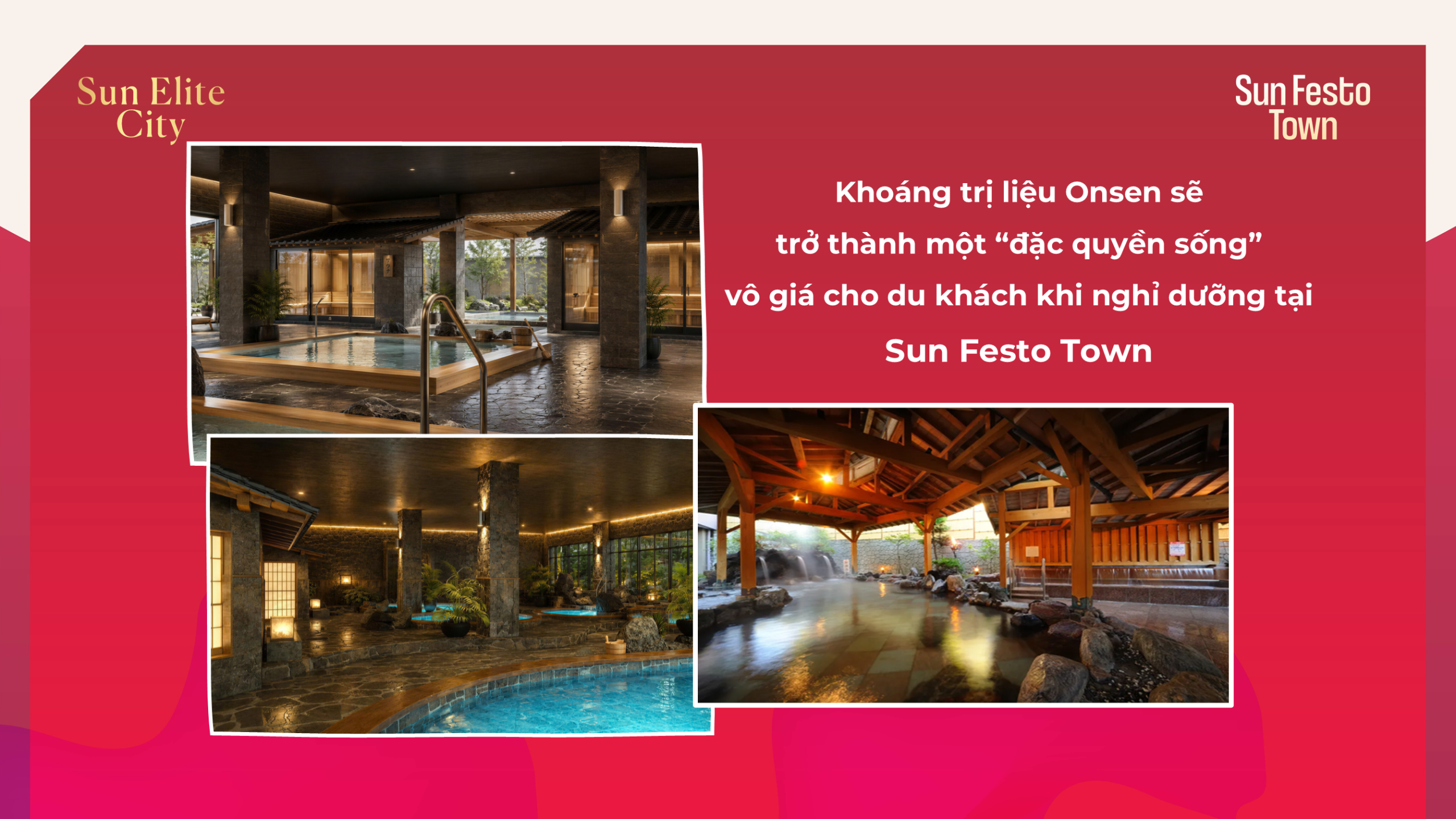 Onsen trị liệu - nâng chuẩn nghỉ dưỡng