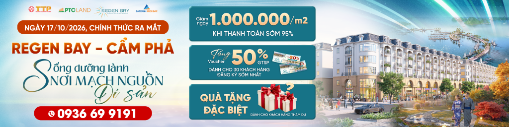 Ưu đãi nổi bật tại sự kiện ra mắt Regen Bay – Cẩm Phả ngày 17/10